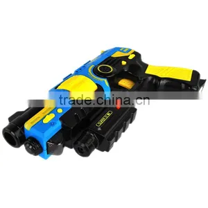Infrared Ray Fighting Kids Plastic Electric Gun Toy With Light and Sound thumbnail-4