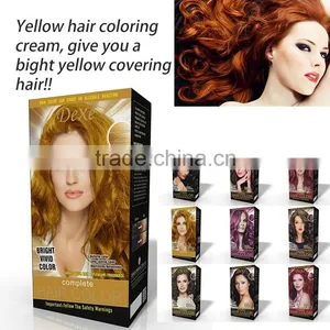 Cosmetics Cream Type Non Allergic Permanent Copper Hair Color thumbnail-2