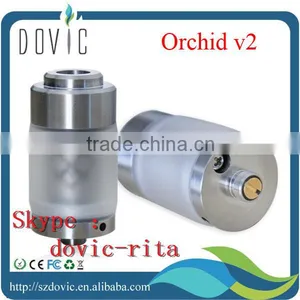 Clear Tube Bottom Feeding Design Orchid Atomizer Orchid v2 thumbnail-1