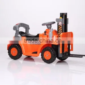 Plastic Electric Children Ride on Toy Engineering Cars thumbnail-1