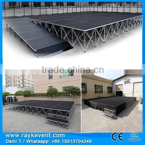 Hydraulic Revolving Stage, Portable Modular Stage, Stage Truss thumbnail-2