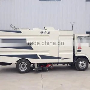 Quality 100% Guaranteed 4x2 Dongfeng 4cbm Vacuum Road Cleaning Vehicle thumbnail-5