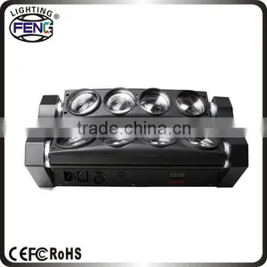 8 Bee Eye RGBW Crossed Light Effects Beam Wash Led Moving Head Spider Light thumbnail-2