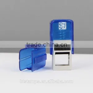 Free Sample Best Seller DongFangTu Transparent Red ABS Pocket Signature Rubber Stamp for Sale Quality Choice thumbnail-4