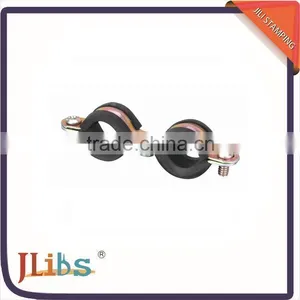 China Manufacturer Pipe Clamp Black Coating With Screw thumbnail-2