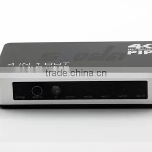 Full HD 1080P 4x1 HDMI Switch 4 Port HDMI Splitter Switcher Support HDMI 3D 4K*2K Picture in Picture Remote Control thumbnail-4