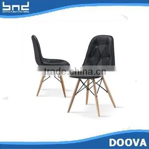 Hot Selling Comfortable Leather Chair With Wood Legs Cheap Office Chair thumbnail-2