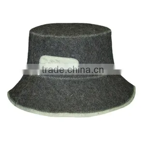 Panama Style Felt Sauna Hat thumbnail-1