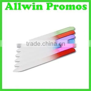 Customized Logo Glass Nail File in PVC Case Sleeve thumbnail-1
