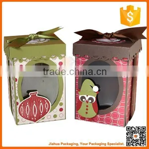 Luxury Paper Christmas Gift Box With Window thumbnail-1