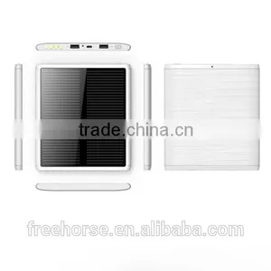 OEM Factory China Mobile Solar Charger External Battery for All Mobile Phone 15000mah With Keychain thumbnail-3