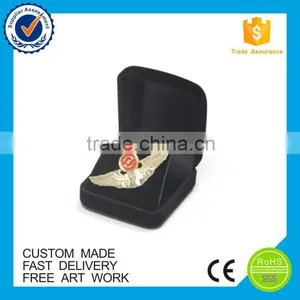 How to Custom Packages for Lapel Pin Badges, Velvet Bag/box thumbnail-1