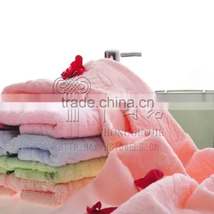 Hot Sale Soft Bamboo Fiber Towel Large Stock thumbnail-1