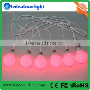 New Design 80mm Dmx Rgb Led Festoon Bulb Light thumbnail-1