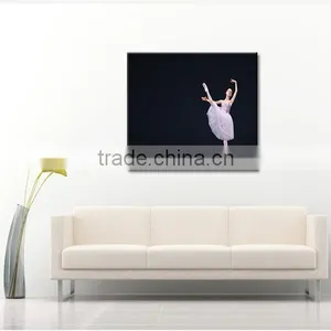 Bedroom Wall Decor Modern Oil Ballet Dancer Painting thumbnail-1