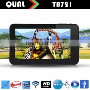 Best Promotion!7 Inch Allwinner A20 Android 4.4 Two Camera Internet Tablet 1080P USB Host B thumbnail-1