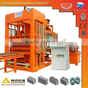Best Sale QT10-15 Hydraulic Pressure Concrete Block Moulding Machine Price thumbnail-1