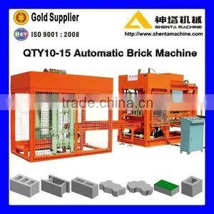 QTY10-15 Automatic Cement Block Moulding Machine thumbnail-1