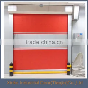 PVC Roll Up Fast Door Fabric/ Industrial Roller High Speed Door HSD-004 thumbnail-1