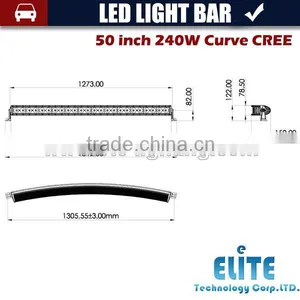 Great Quality 50 Inch 240w Offroad Light Bar LED Light Bar thumbnail-5