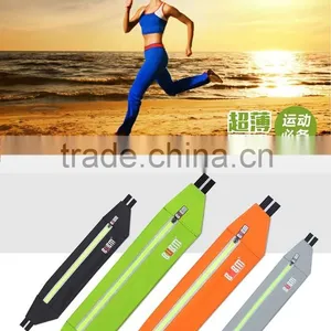 Fashion Waist Bag Casual Waist Pack Sport Bag Waterproof Running Bags Mobile Phone Case for SAMSUNG IPHONE Pocket thumbnail-3