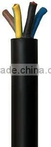Good Reputation and Long Manufacturer 450/750 V H07RN-F For Submersible Pump Cables thumbnail-1