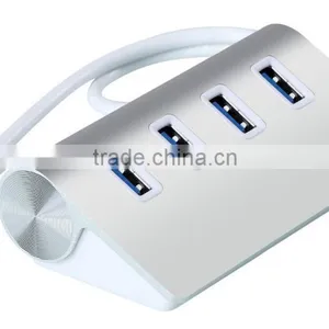 Aluminum Casing NEW USB 3.1 Type C to 4 Ports USB 3.0 HUB thumbnail-4