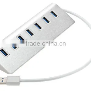 High Speed Aluminium Casing Usb-c Hub,7 Port Type C Change to Usb 3.0 Hub for Macbook thumbnail-2