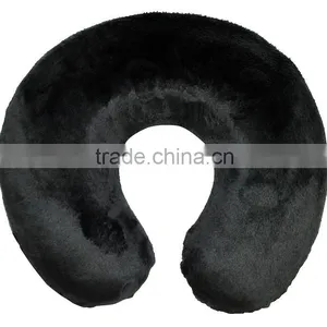2014 Most Popular!Comfort U Shaped Neck Support Memory FoamTravel Pilllow Black thumbnail-1