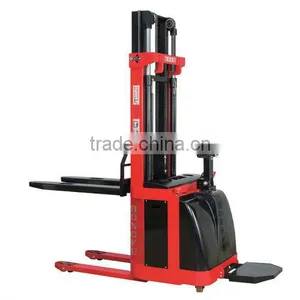 Electric Battery Stacker With Pedal thumbnail-1
