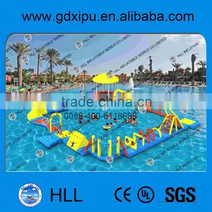 Inflatable Sea Water Park / Inflatable Floating Aqua Sport Park For Sale thumbnail-1