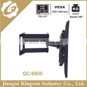 Full Motion Tilt Swivel 180 Degree TV Mount LCD LED Plasma TV Wall Mount Up To 55'' Inch Tv Screen thumbnail-4