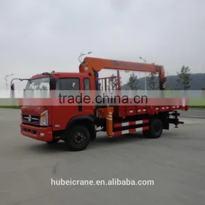 5ton Crane With Straight Arms,SQ5S3, Hydraulic Crane on Truck. thumbnail-2