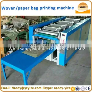 New Type Non Woven Bag Printing Machine Price / Poly Bag Printing Machine thumbnail-3