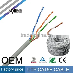 SIPU Factory Price Utp Cat5e Lan Cable High Quality 4 Pair Cat 5e Network Cable Wholesale 305m Cat 5 Cable thumbnail-1