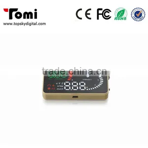 X6 3 Inch Car OBD2 II HUD Head Up Display Overspeed Warning System Projector Windshield Auto Electronic Voltage Alarm Universal thumbnail-6