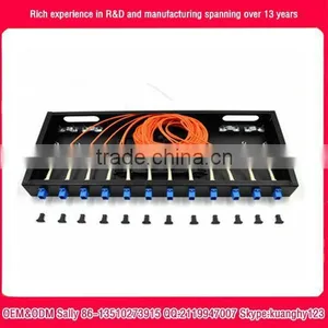 40 Channels Duplex DWDM AAWG Mux Demux C21 to C60 3dB Insertion Loss With Monitor Port thumbnail-5