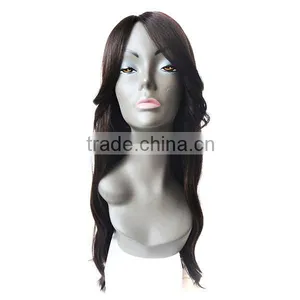 Latest Wholesale 100% Human Hair Loose Deep Remy Wigs Indian Women Hair Wig thumbnail-1