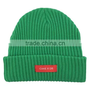 Fashion Custom Foldable Winter Hat Knitted Beanies, Woman's Winter Cap for Warm. thumbnail-1