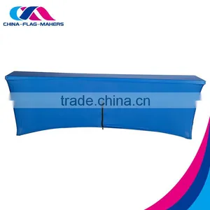 Custom Trade Show Sublimation Print Fitted Table Cloth thumbnail-2