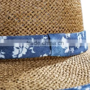 Packable Straw Original Panama Hat Fashion Panama Hat thumbnail-2