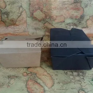 Take Out Brown Food Grade Kraft Paper Noodle Box Design thumbnail-1