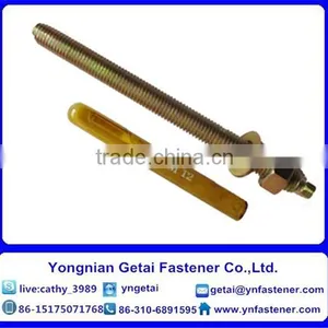 Chemical Anchor, Electro Galvanized Wedge Anchor, Color-zinc Plated Wedge Anchor With Good Quality thumbnail-6