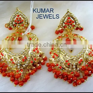 Latest Jadau Earring thumbnail-1