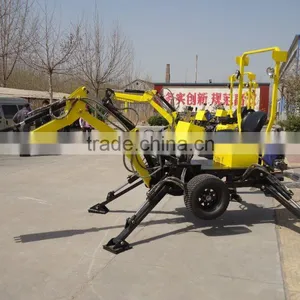 Low Price!!Atv Backhoe Excavator/towable Backhoe With 18HP/22HP Diesel Engine thumbnail-2