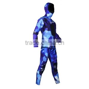 Camoflag Pattern in Winter Spearfishing Neopren 5 mm thumbnail-1