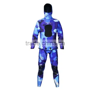 Two Piece Neoprene Spearfishing Suit thumbnail-6