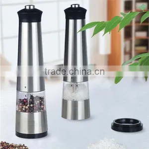 Stainless Steel Salt and Pepper Grinder With Light thumbnail-1
