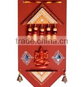 MDF Wood Wall Hanging Welcome Ganesha Home Decoration Gift Christmas Handmade Art Work thumbnail-1