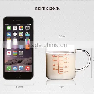 China Supplier Hot Sell Borosil Single Wall Measuring Cups Set for 100ml thumbnail-3